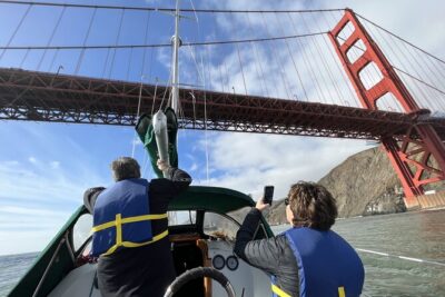 2hr. SUNSET Sailing Experience on San Francisco Bay - The Sail Route: Golden Gate, City Views, Bay Bridges, and Islands