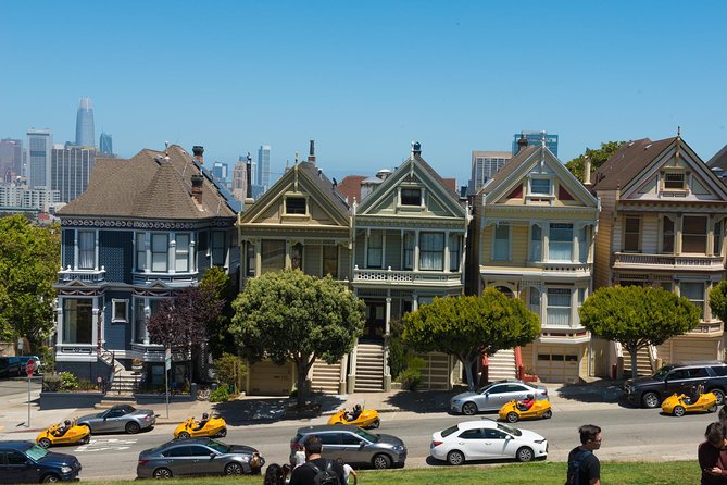4-Hour Painted Ladies and Haight-Ashbury GoCar Tour - A Tiny Car That Makes SF Feel Like Yours