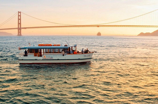 90-Minute Sunset Tour Aboard Wine Therapy - Alcatraz and the original port: seeing the waterfront like locals