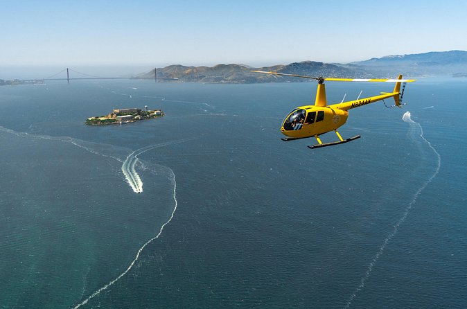 Alcatraz City Sites Helicopter Adventure - Bay Bridge, Pier 39 Sea Lions, and Fisherman’s Wharf Energy