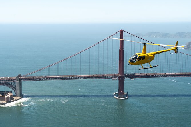 Alcatraz City Sites Helicopter Adventure - Golden Gate Bridge Pass: The 1937 Icon You Can Finally See Properly