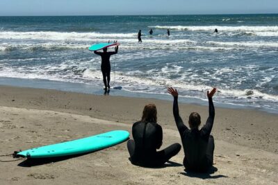 Beginner Surf Lessons At Stinson Beach - The lesson flow: beach basics first, then coached time in the water