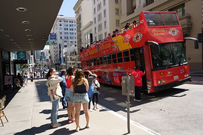 City Sightseeing San Francisco Hop-On Hop-Off Bus Tour - Palace of Fine Arts and the Golden Gate Bridge approach