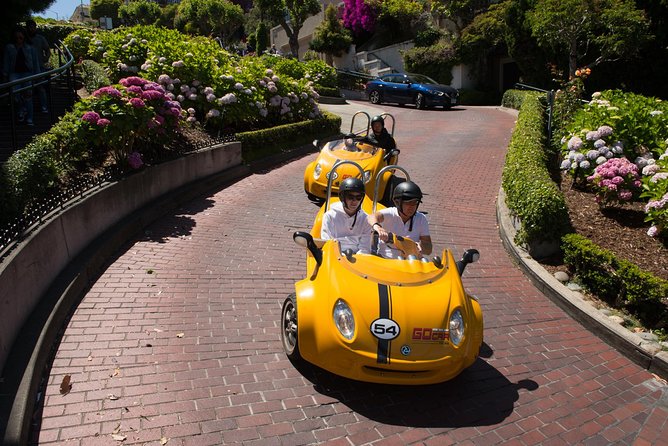 Early Bird San Francisco GoCar Tour - What you’re really paying for: $169 per GoCar (up to 2)