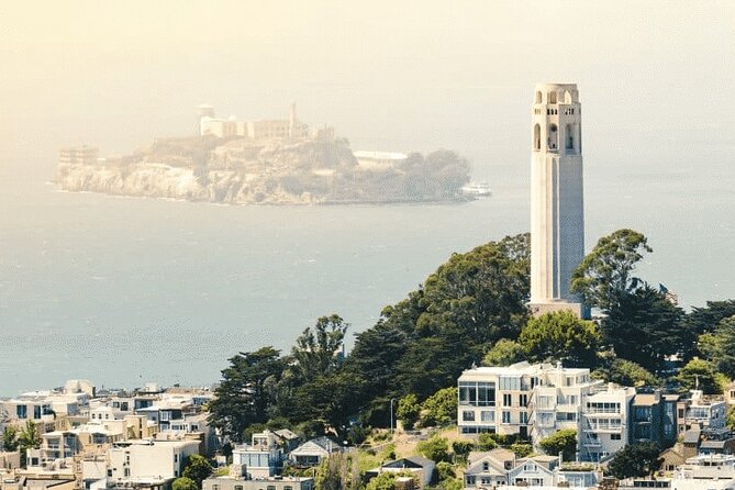 Express San Francisco Layover Tour w Airport Pickup and Dropoff - Coit Tower Overlook and Murals: Skyline Views Plus a Story Stop