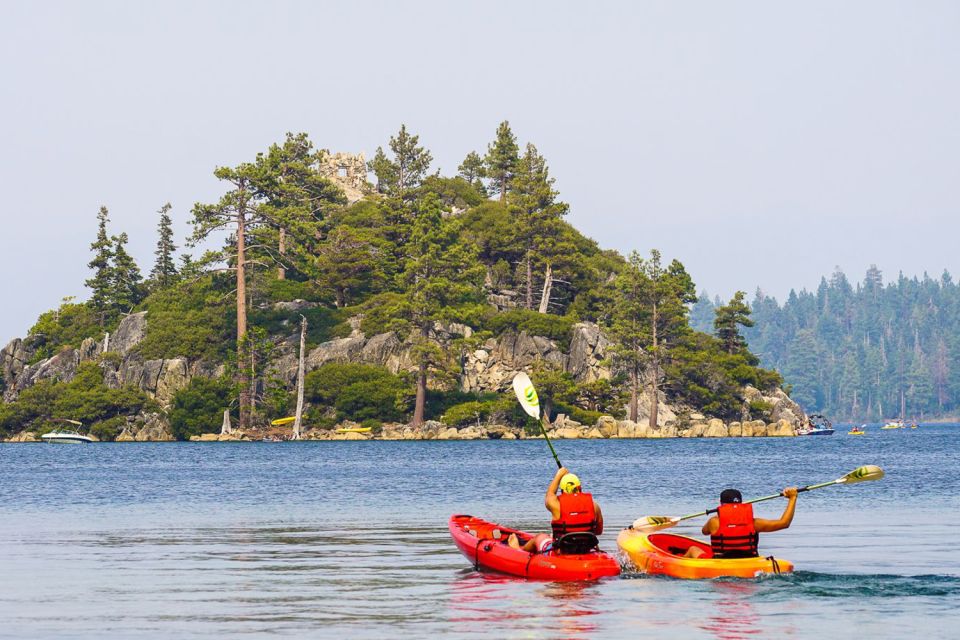 From San Francisco: Yosemite & Tahoe Sierras 4-Day Trip - Your Final Tahoe Morning: Kayak, Stand-Up Paddleboard, Bike, or Heavenly Views