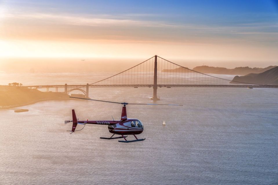 From Sausalito: San Francisco and Alcatraz Helicopter Tour - Crissy Field and Oracle Park: San Francisco’s Sports and Seaside Zones