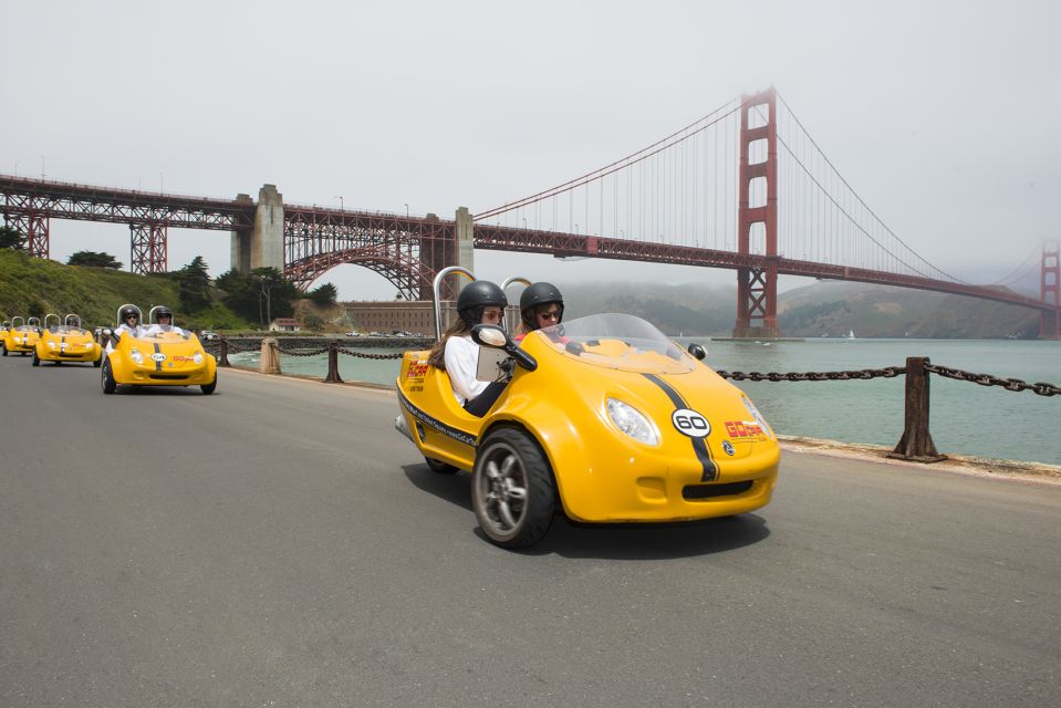 GoCar 3-Hour Tour of San Francisco's Parks and Beaches - Key things you’ll notice on this GoCar ride