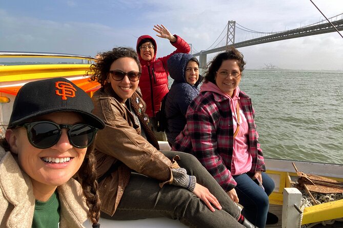 Golden Gate Bay Voyage on Historic Yellow Boat - Pier 39, Bay Bridge, and Alcatraz 360: Three Big Payoffs in One Stretch