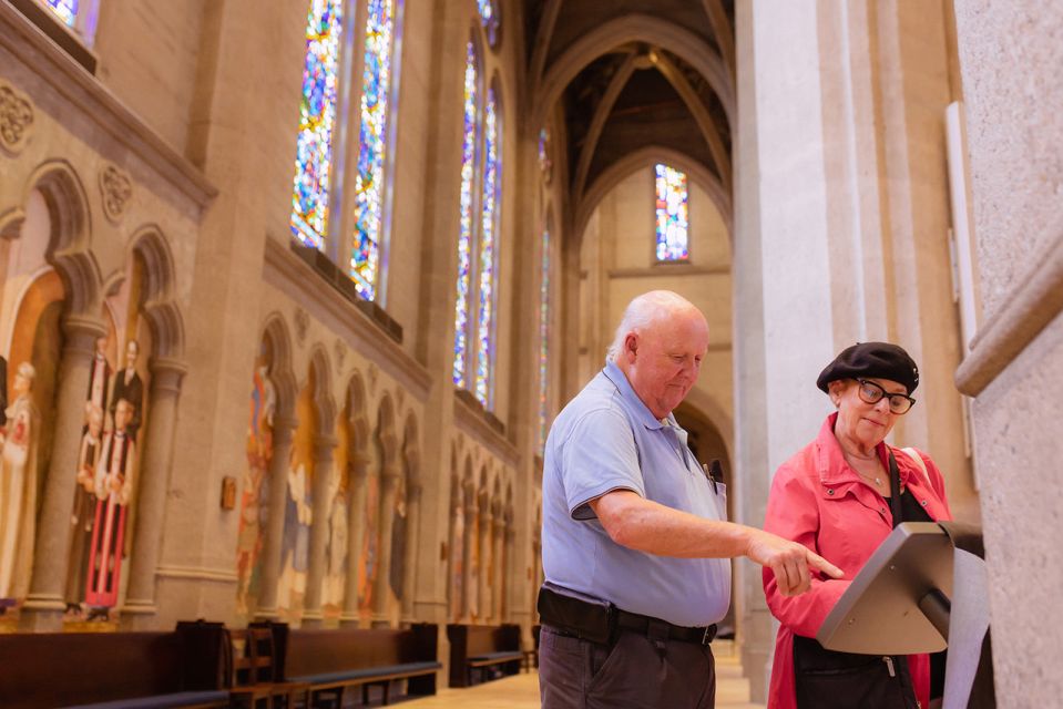Grace Cathedral: Explore the Beauty (Entry + Self-Led Tour) - Stained glass, Ghiberti Doors, and the kind of art you can’t ignore