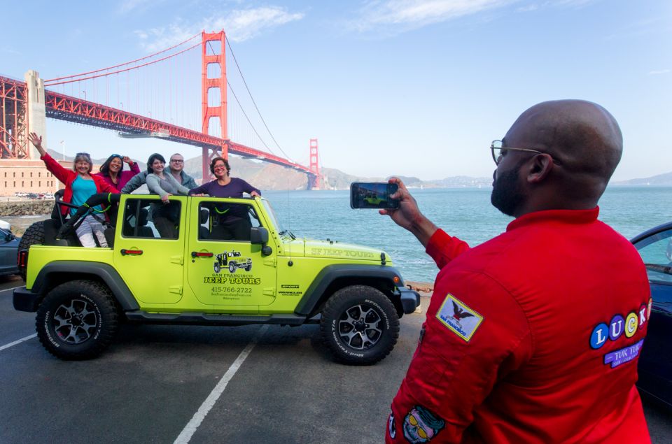 Muir Woods, Golden Gate Bridge & Sausalito Private Tour 3+hr - How the private Jeep tour works from 2870 Hyde St