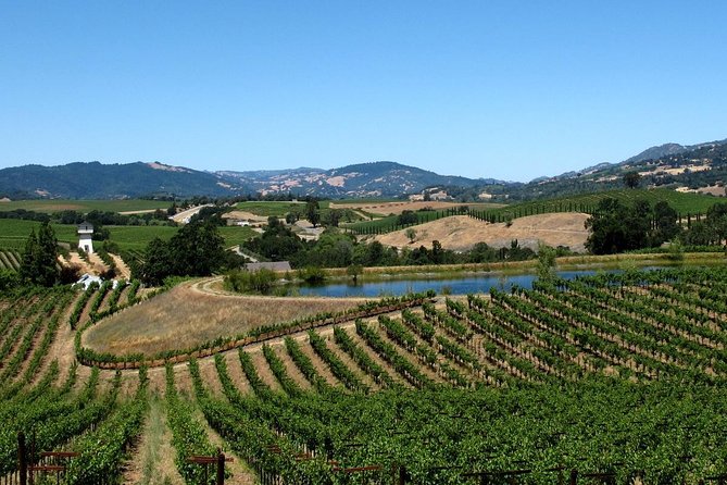 Muir Woods & Napa-8hr-Private Scenic Wine Tour From San Francisco - Golden Gate Bridge with a real moment (Fort Baker)