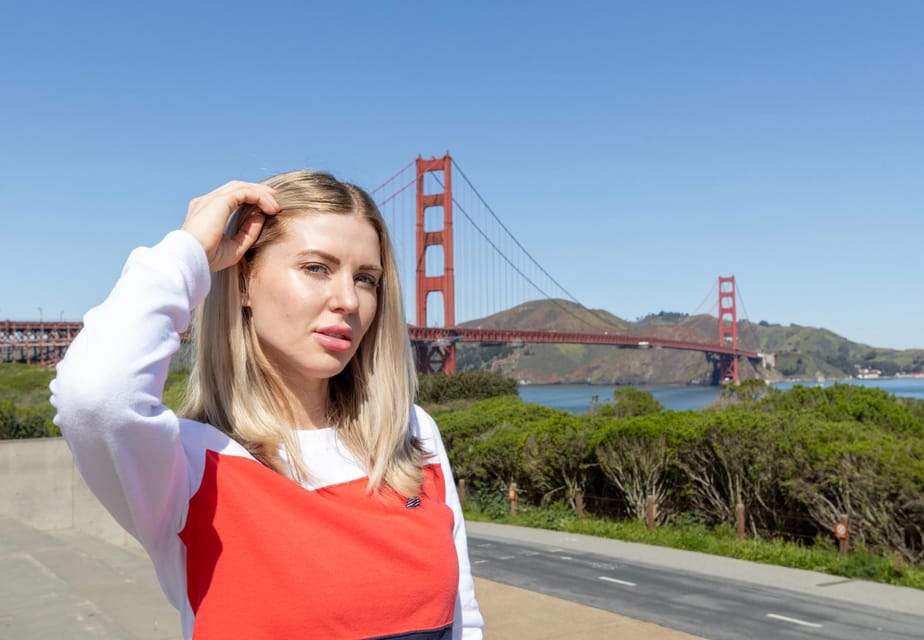 Portrait Session at Golden Gate Bridge SF - What the 20 minutes feels like on the day