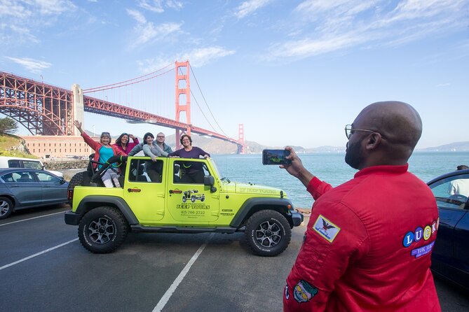 Private San Francisco City Tour + Alcatraz (Tickets Incl., Max 6) - Golden Gate Bridge and Marin Headlands: making your photo stops work