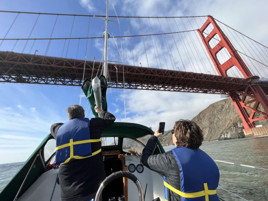 SAN FRANCISCO: (2hr) SUNSET Sailing Experience on SF Bay - Meet at Yellow Ferry Dock, then head out for a true Bay sunset