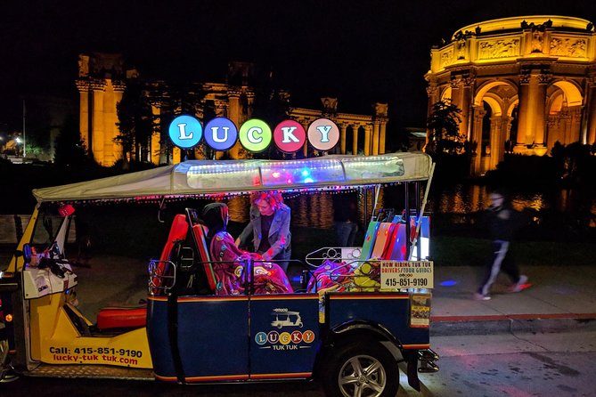 San Francisco Afternoon or Sunset Private Tour - Lucky Tuk Tuk - Why a Lucky Tuk Tuk night tour makes sense
