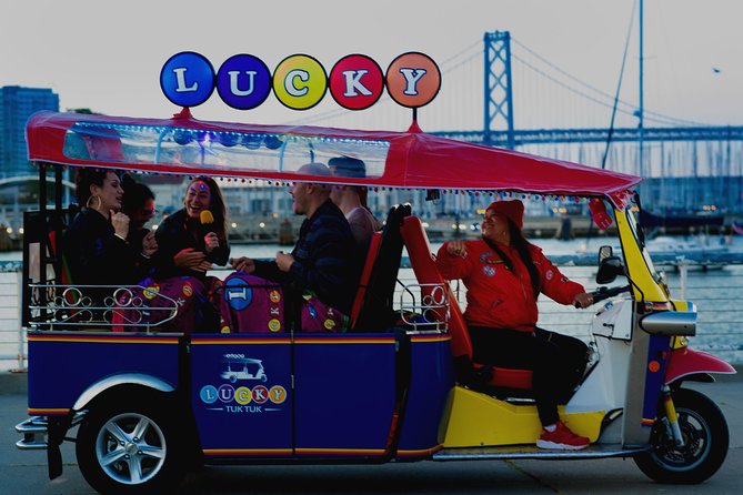 San Francisco Afternoon or Sunset Private Tour - Lucky Tuk Tuk - Marina Green and Crissy Field: bay views with the right expectation