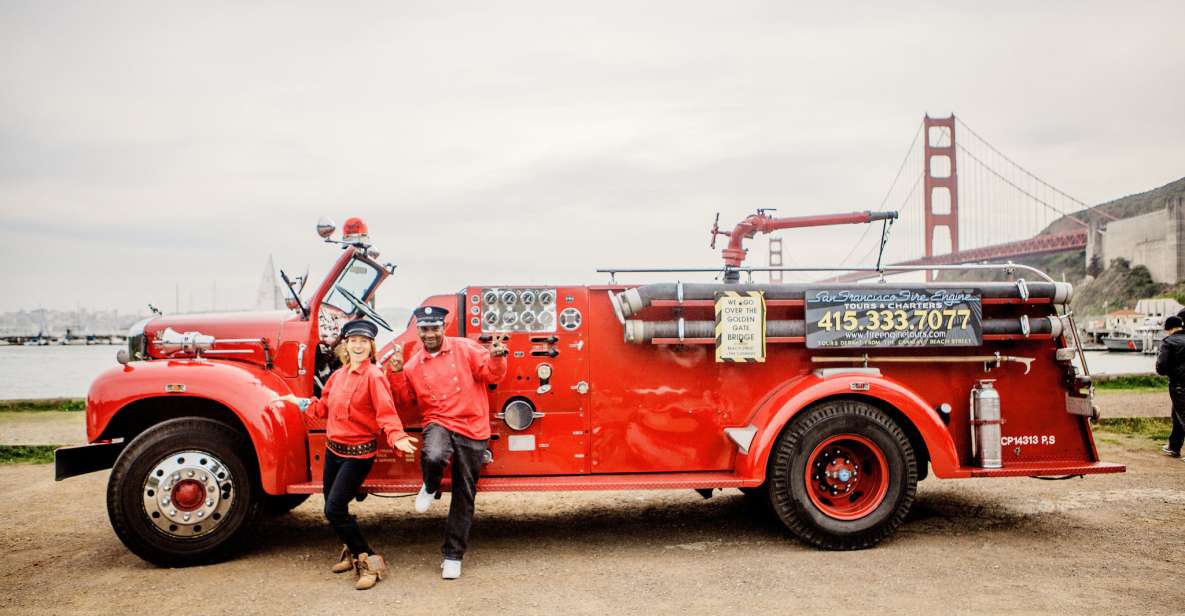 San Francisco Bay: 90-Minute Fire Engine Tour - Why a Vintage Fire Engine Works So Well for San Francisco Views