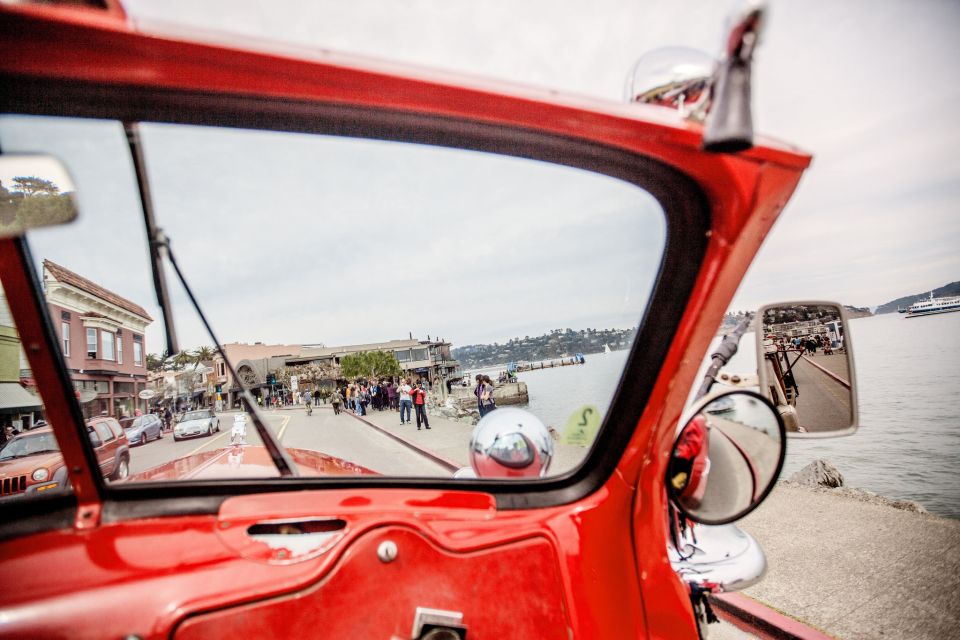 San Francisco Bay: 90-Minute Fire Engine Tour - Fort Point at the base of the Golden Gate: where the Bay gets real