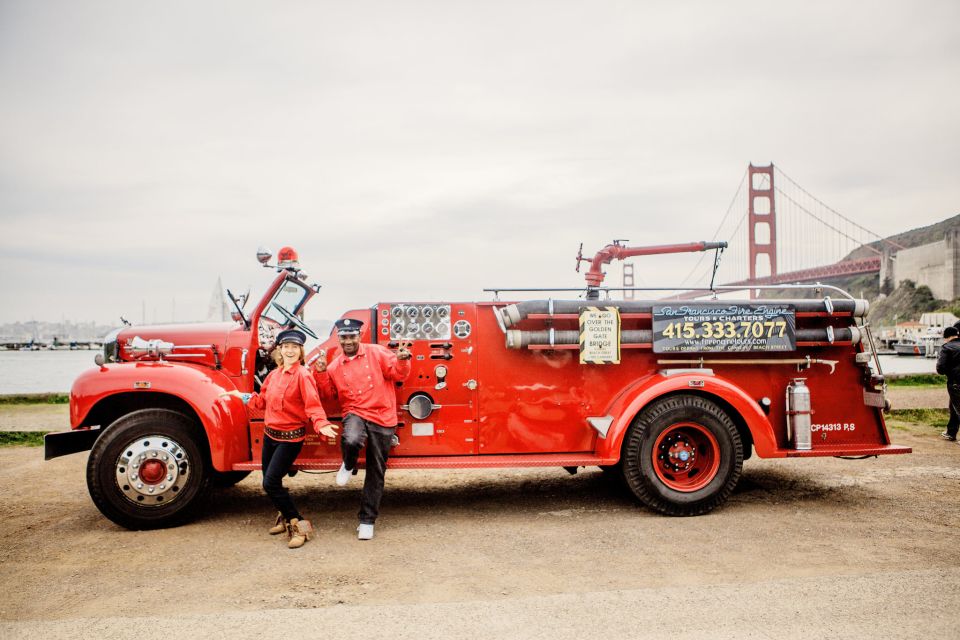 San Francisco Bay: 90-Minute Fire Engine Tour - Marin Headlands: the best views, in a short window