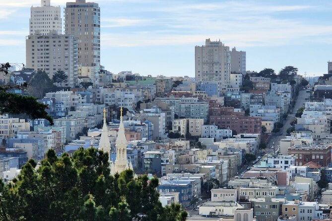 San Francisco Bay Cruise and City Combo Tour - Nob Hill and Telegraph Hill: Grace Cathedral and Coit Tower Views