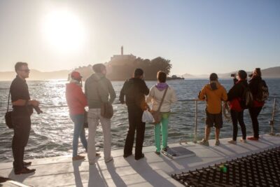 San Francisco Bay Sunset Cruise by Luxury Catamaran - Pier 39 sea lions: your easiest “first wow” in San Francisco
