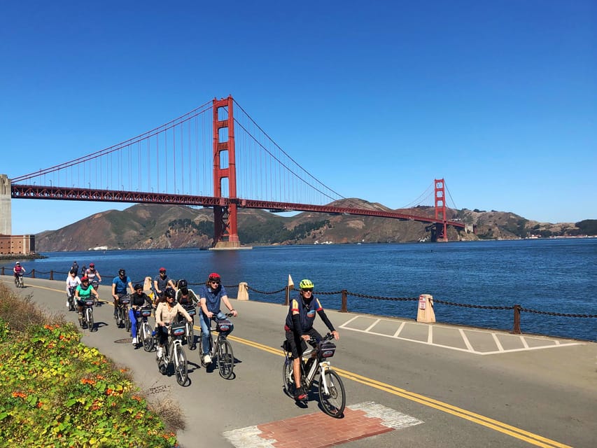 San Francisco: Bike Tour with Muir Woods and Sausalito Visit - A Bay-and-Redwoods Day in One Ticket