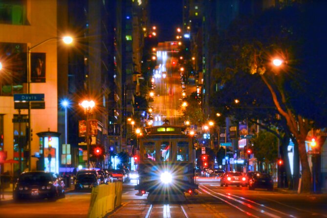 San Francisco: Cable Car Unlimited NIGHT Rides with Audio Tour - Westin St. Francis stop: a quick look at classic San Francisco