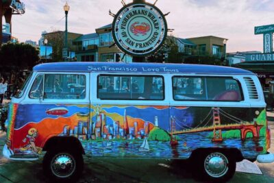 San Francisco: City Sightseeing Tour on Hippie Bus - Meeting at Jefferson Street & Hyde Street: plan for a quick start