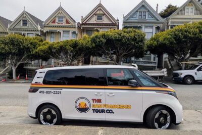 San Francisco City Tour in EV Volkswagen Van - Chinatown and North Beach: Culture, Markets, and One Classic Drive