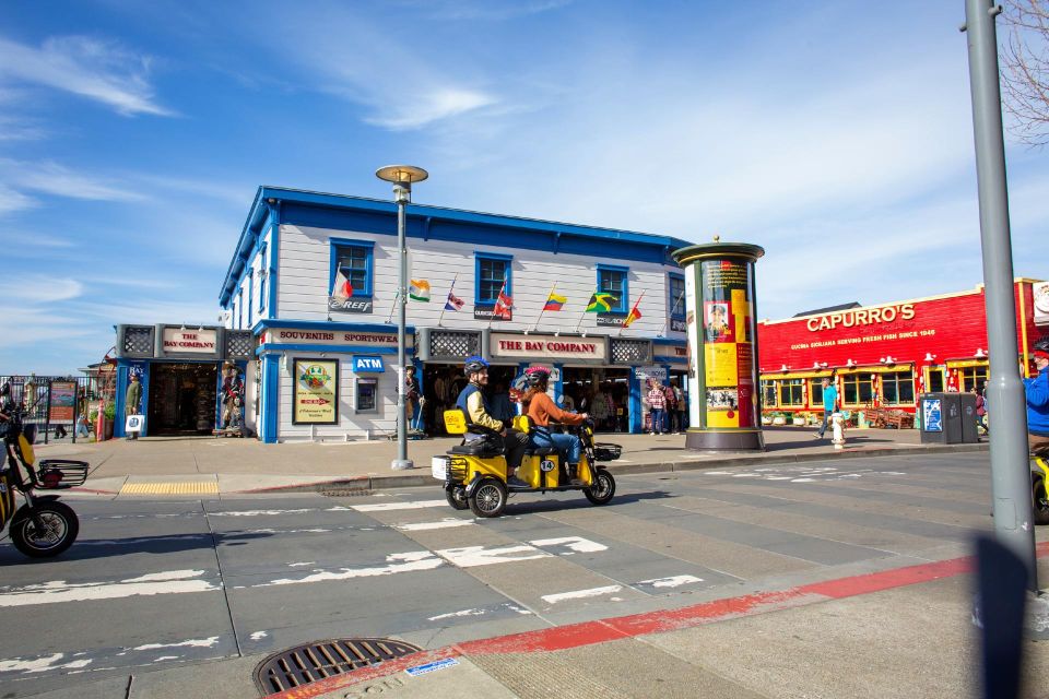 San Francisco: Electric Scooter Rental with GPS Storytelling - Where you start: Umbrella Alley and the logic of the route