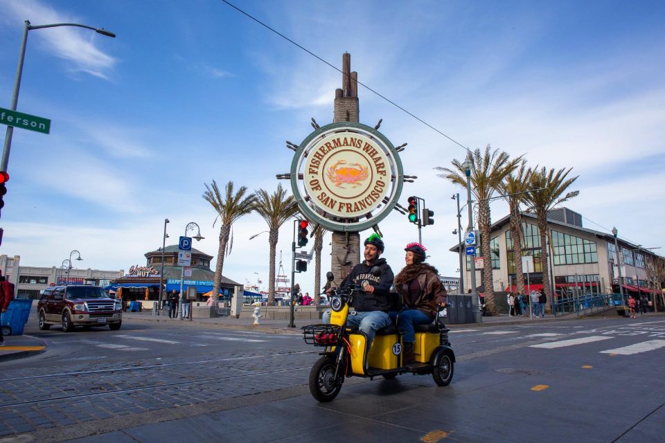 San Francisco: Electric Scooter Rental with GPS Storytelling - Crissy Field to Marina Green: the “pause for photos” part