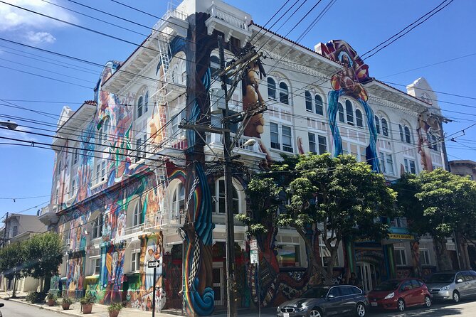 San Francisco: Food + History + Art Tour - Women’s Building mural: the 5-story backdrop and a quick pause