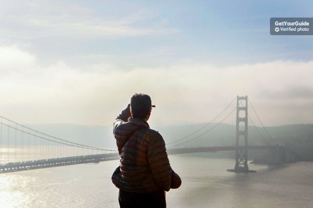 San Francisco Grand City Tour + Muir Woods and Sausalito - Golden Gate Bridge viewpoint and Twin Peaks panorama: the day’s big skyline payoff