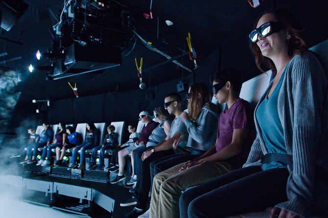 San Francisco: PIER 39 Flyer Theater & 7D Ride Combo - Stop 1: The Flyer Thrill Zone and the appeal of a flying theater
