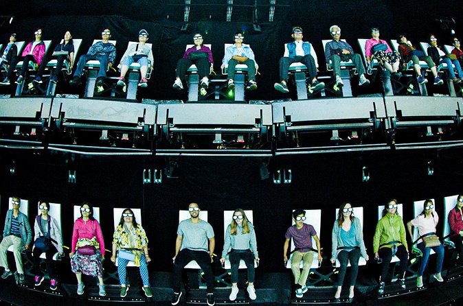 San Francisco: PIER 39 Flyer Theater & 7D Ride Combo - Stop 2: 7D-Experience for 4D thrills and laser blasting games