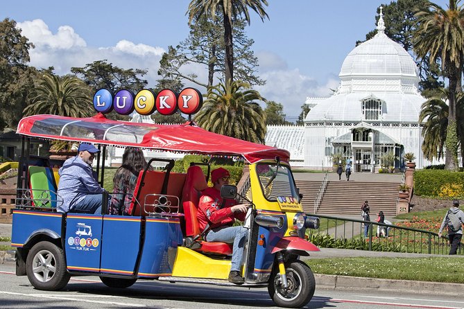 San Francisco Private Group City Tour 2.5 Hours - Lucky Tuk Tuk - Optional Haight-Ashbury, Golden Gate Park, and Alamo Square viewpoints