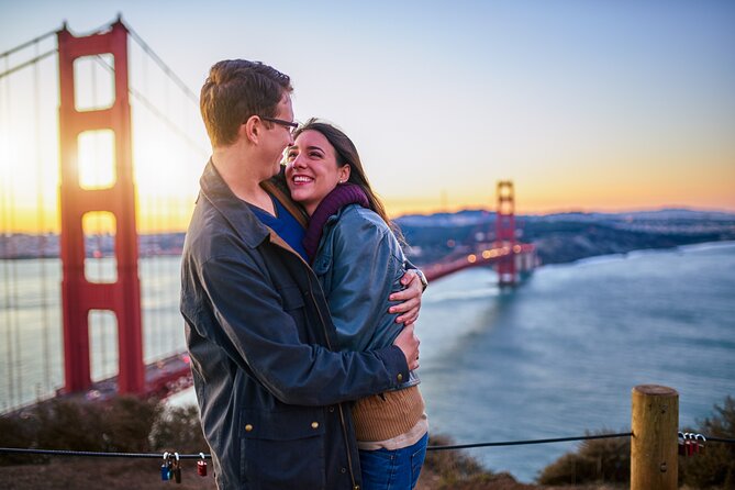 San Francisco: Professional photoshoot at Golden Gate Bridge - Key moments that make this photoshoot work