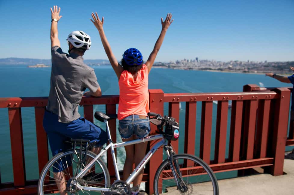 San Francisco: Tour De San Francisco (Electric Bike Tour) - Crossing the Golden Gate Bridge on an e-bike: the main event