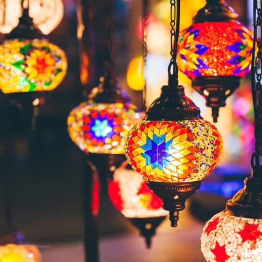 San Francisco: Turkish Mosaic Lamp Workshop - Choosing your design: templates, inspiration, and 16 color options