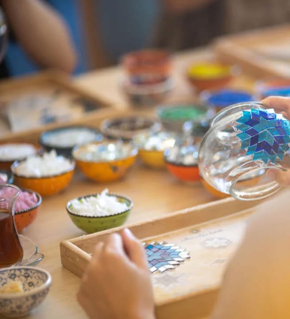 San Francisco: Turkish Mosaic Lamp Workshop - What you take home: a lamp that feels personal