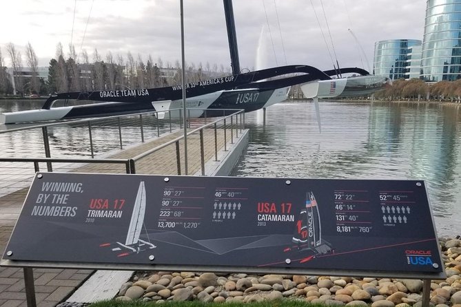 Silicon Valley Tour from San Francisco Private - Oracle Headquarters in Redwood Shores: Ellison’s Americas Cup story
