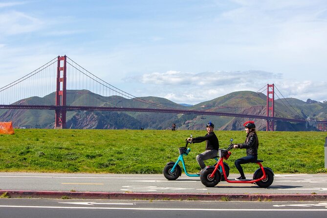 Wharf to Golden Gate Bridge - GoRide Electric Scooter Rentals - Fisherman’s Wharf to the Golden Gate: Using GPS + Audio Without Thinking