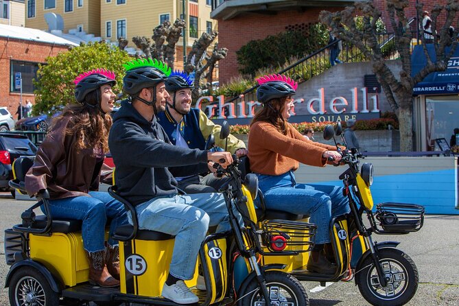 Wharf to Golden Gate Bridge - GoRide Electric Scooter Rentals - Price and Value: It’s Rental Cost, Not Per-Person